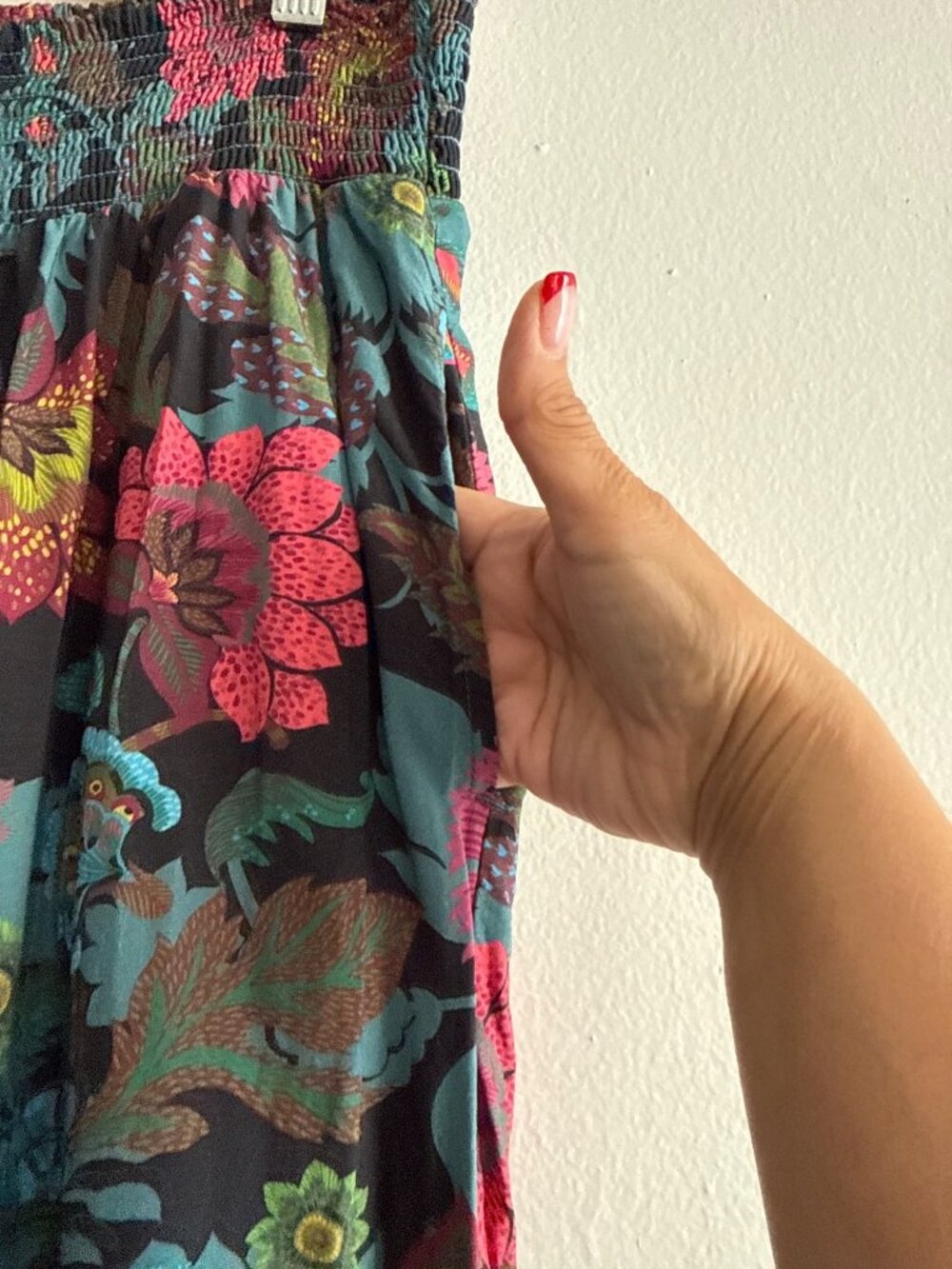 Sundance Edo Paisley Floral Palazzo Wide Leg Bohemian Pants Size Medium - Picture 14 of 15